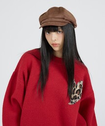 Ruben（ルーベン）の「【RUBEN/ルーベン】FAKE SUEDE CASKET/RUS-5075/フェイクスエードキャスケット/帽子/ユニセックス【WEB限定】（キャスケット）」