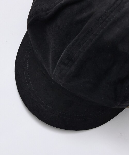 Ruben(ルーベン)の「【RUBEN/ルーベン】FAKE SUEDE CASKET/RUS-5075/フェイクスエードキャスケット/帽子/ユニセックス【WEB限定】(キャスケット・メンズ・ブラック/ブラウン・フリー)」の14枚目の写真