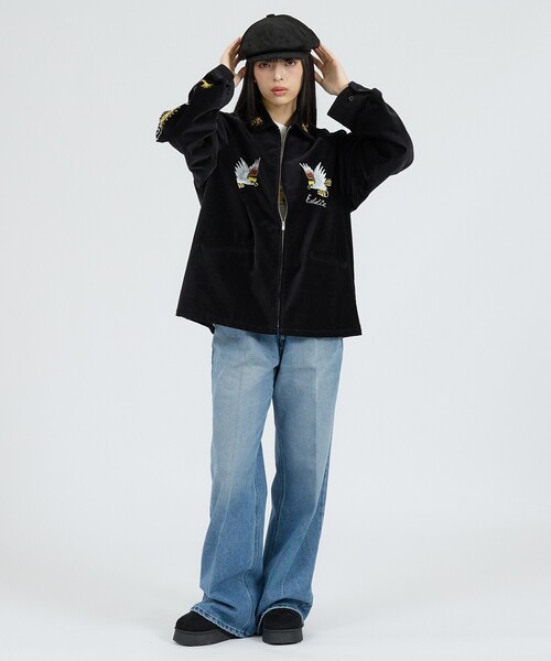 Ruben(ルーベン)の「【RUBEN/ルーベン】FAKE SUEDE CASKET/RUS-5075/フェイクスエードキャスケット/帽子/ユニセックス【WEB限定】(キャスケット・メンズ・ブラック/ブラウン・フリー)」の4枚目の写真