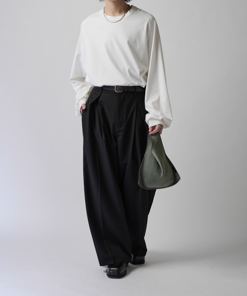 ITTI（イッチ）の「【ITTI/イッチ】ANNIE REGISTER BAG - S / CERAT（ハンドバッグ・メンズ・ブラック/オリーブ・FREE）」の19枚目の写真
