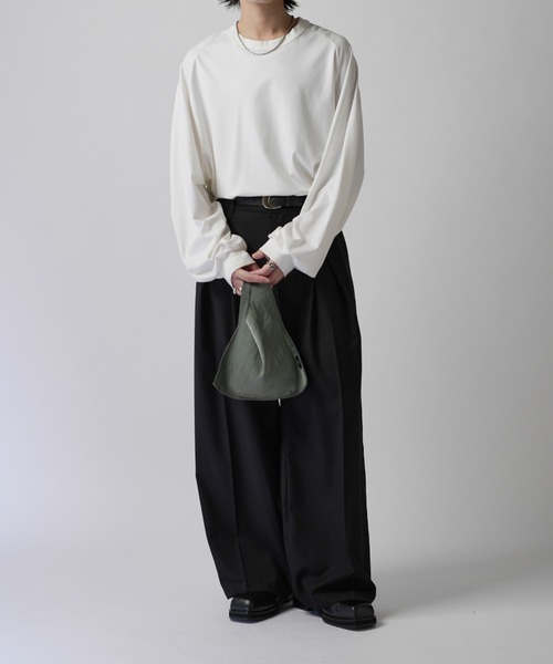 ITTI（イッチ）の「【ITTI/イッチ】ANNIE REGISTER BAG - S / CERAT（ハンドバッグ・メンズ・ブラック/オリーブ・FREE）」の18枚目の写真