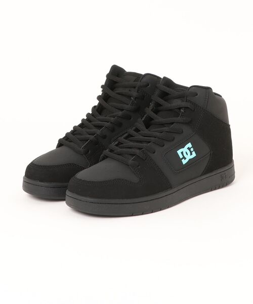 DC SHOES（ディーシーシューズ）の「DC SHOES ディーシーシューズ MANTECA 4 HI SN メンズスニーカー ハイカット(マンテカ4ハイSESN) DM264307 BBS ブラック/ブラック/ブルー（スニーカー・メンズ・ブラック系その他/グレー系その他・27.5cm/28.0cm/27.0cm/29.0cm/26.5cm/30.0cm/25.5cm/26.0cm）」の2枚目の写真