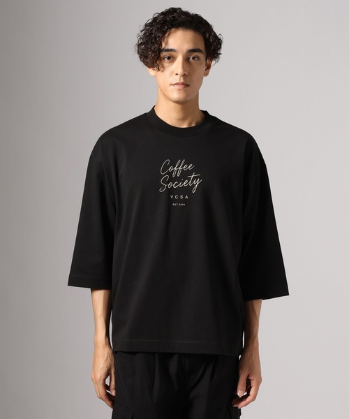 BAYFLOW(ベイフロー)の「タイポグラフィー7分袖Tシャツ(Tシャツ/カットソー・メンズ・オフホワイト/ブラック・LARGE/MEDIUM)」の18枚目の写真