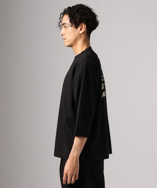 BAYFLOW(ベイフロー)の「タイポグラフィー7分袖Tシャツ(Tシャツ/カットソー・メンズ・オフホワイト/ブラック・LARGE/MEDIUM)」の19枚目の写真