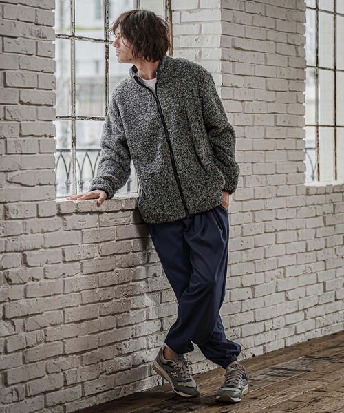 CAMBIO（カンビオ）の「mp15325- Draped Balloon Pants ドレープバルーンパンツ(CAM26AW-001)（その他パンツ・メンズ・ブラック/ネイビー/ミックスグレー・S/M/L）」の7枚目の写真