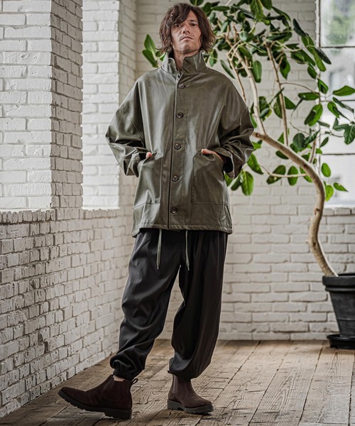 CAMBIO（カンビオ）の「mp15325- Draped Balloon Pants ドレープバルーンパンツ(CAM26AW-001)（その他パンツ・メンズ・ブラック/ネイビー/ミックスグレー・S/M/L）」の15枚目の写真