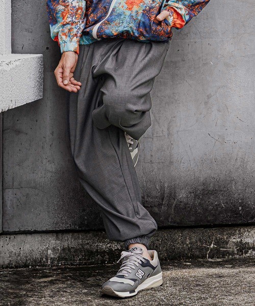 CAMBIO（カンビオ）の「mp15325- Draped Balloon Pants ドレープバルーンパンツ(CAM26AW-001)（その他パンツ・メンズ・ブラック/ネイビー/ミックスグレー・S/M/L）」の16枚目の写真