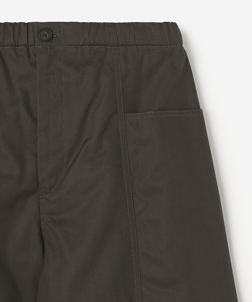 Morris & Sons（モリスアンドサンズ）の「MORRIS & SONS | コットン カーブパンツ WOMEN（その他パンツ・レディース・チャコール/ベージュ・0/1）」の5枚目の写真