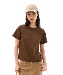 (W) MONO LOGO PRINT T-SHIRT