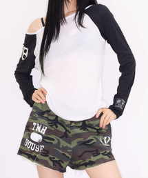 HOUSE CUT-OFF SHORTS [CAMO]