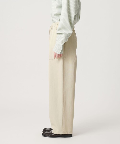 BEAUTY&YOUTH UNITED ARROWS(ビューティーアンドユースユナイテッドアローズ)の「タック パッチポケット ドローストリング パンツ(その他パンツ・レディース・ネイビー/オリーブ/ナチュラル・S/XS/M)」の19枚目の写真