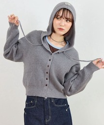 フーディニットカーディガン
