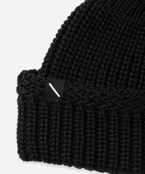 Saturdays NYC(サタデーズ ニューヨークシティ )の「Rib Beanie(ニットキャップ/ビーニー・メンズ・チャコールグレー/ブラック/ダークブラウン・FREE)」の14枚目の写真