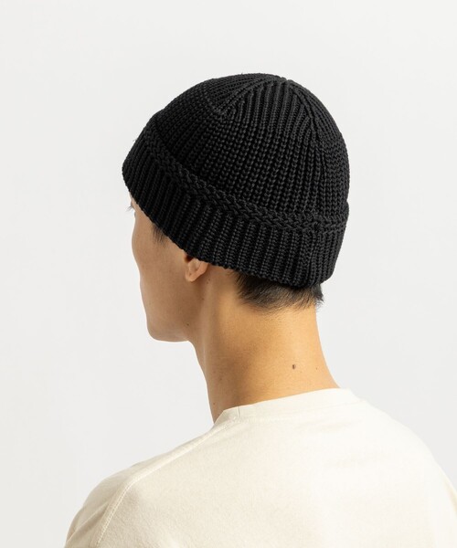 Saturdays NYC(サタデーズ ニューヨークシティ )の「Rib Beanie(ニットキャップ/ビーニー・メンズ・チャコールグレー/ブラック/ダークブラウン・FREE)」の5枚目の写真