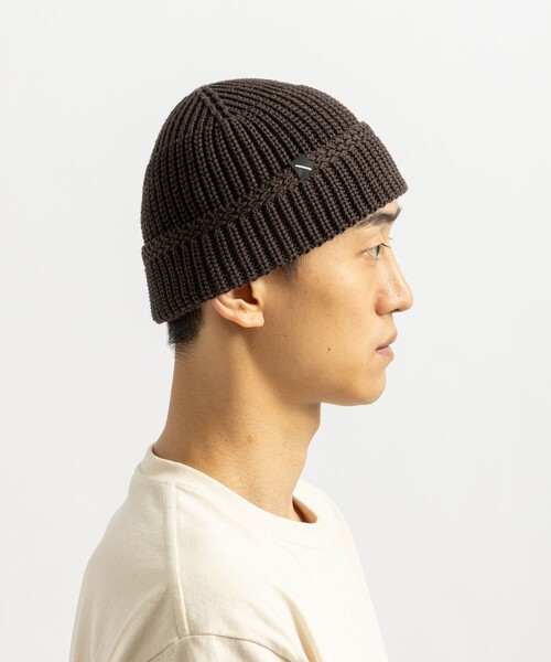 Saturdays NYC(サタデーズ ニューヨークシティ )の「Rib Beanie(ニットキャップ/ビーニー・メンズ・チャコールグレー/ブラック/ダークブラウン・FREE)」の9枚目の写真