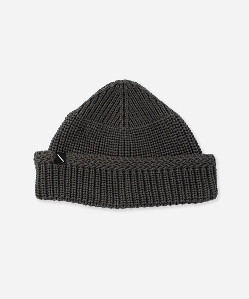 Saturdays NYC(サタデーズ ニューヨークシティ )の「Rib Beanie(ニットキャップ/ビーニー・メンズ・チャコールグレー/ブラック/ダークブラウン・FREE)」の11枚目の写真
