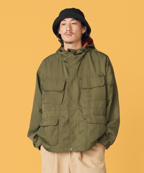 OK YESTERDAY（オッケーイエスタデイ）の「OK YESTERDAY / オーケー イエスタデイ ユーティリティーミリタリージャケット / Utility Military Jacket 2026年秋冬 秋服 冬服（ミリタリージャケット・メンズ・カーキ/ブラック/ネイビー・L/M）」の2枚目の写真