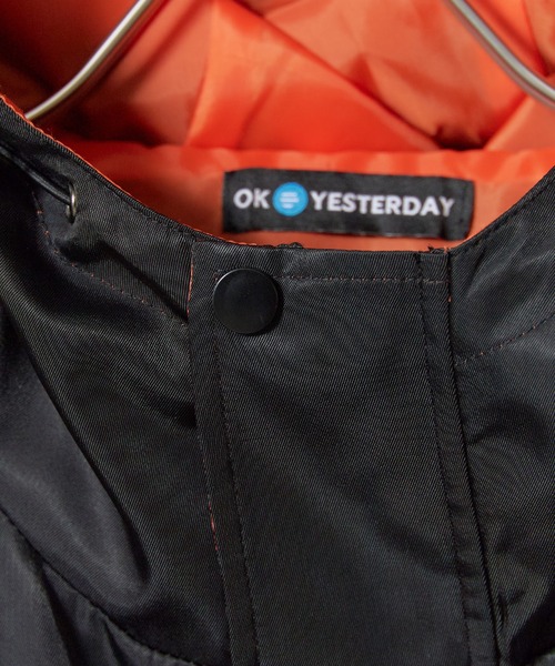 OK YESTERDAY（オッケーイエスタデイ）の「OK YESTERDAY / オーケー イエスタデイ ユーティリティーミリタリージャケット / Utility Military Jacket 2026年秋冬 秋服 冬服（ミリタリージャケット・メンズ・カーキ/ブラック/ネイビー・L/M）」の5枚目の写真