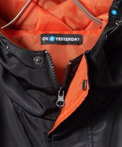 OK YESTERDAY（オッケーイエスタデイ）の「OK YESTERDAY / オーケー イエスタデイ ユーティリティーミリタリージャケット / Utility Military Jacket 2026年秋冬 秋服 冬服（ミリタリージャケット・メンズ・カーキ/ブラック/ネイビー・L/M）」の18枚目の写真
