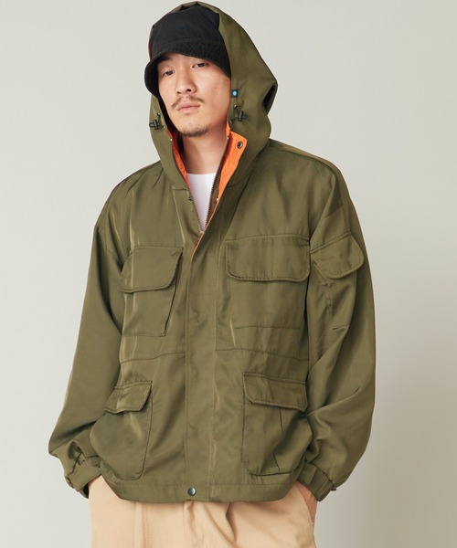 OK YESTERDAY（オッケーイエスタデイ）の「OK YESTERDAY / オーケー イエスタデイ ユーティリティーミリタリージャケット / Utility Military Jacket 2026年秋冬 秋服 冬服（ミリタリージャケット・メンズ・カーキ/ブラック/ネイビー・L/M）」の21枚目の写真
