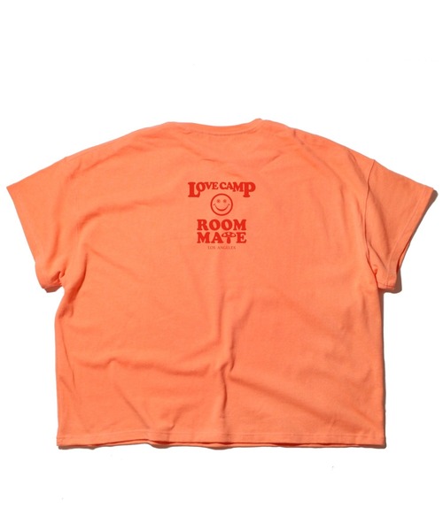 NATAL DESIGN（ネイタルデザイン）の「A LOVE MOVEMENT × NATAL DESIGN WHO'S TEE（Tシャツ/カットソー・メンズ・スミクロ/コーラル・MEDIUM/X-LARGE/LARGE）」の4枚目の写真