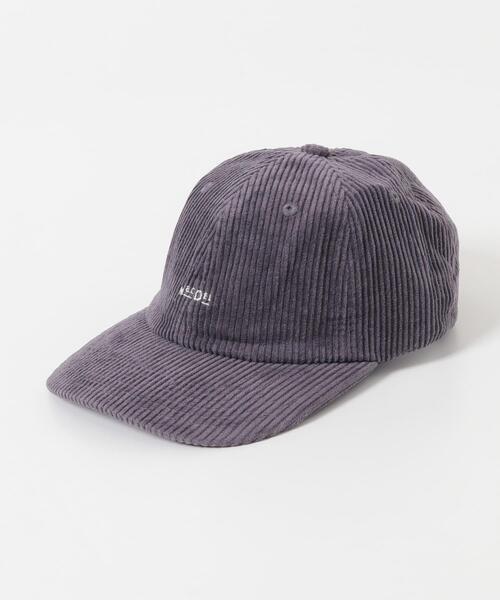 ITEMS URBANRESEARCH（アイテムズ アーバンリサーチ）の「Healthknit　MAC DEE コーデュロイ刺繍CAP（キャップ・メンズ・ベージュ/チャコールグレー/ブルー/ブラック・0）」の9枚目の写真