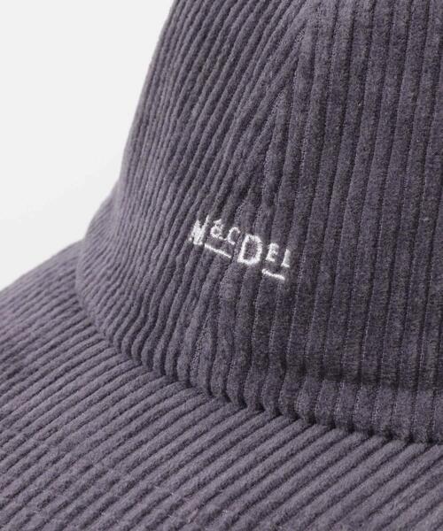 ITEMS URBANRESEARCH（アイテムズ アーバンリサーチ）の「Healthknit　MAC DEE コーデュロイ刺繍CAP（キャップ・メンズ・ベージュ/チャコールグレー/ブルー/ブラック・0）」の10枚目の写真