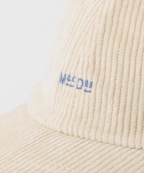 ITEMS URBANRESEARCH（アイテムズ アーバンリサーチ）の「Healthknit　MAC DEE コーデュロイ刺繍CAP（キャップ・メンズ・ベージュ/チャコールグレー/ブルー/ブラック・0）」の12枚目の写真