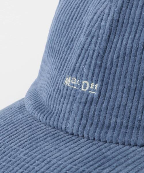ITEMS URBANRESEARCH（アイテムズ アーバンリサーチ）の「Healthknit　MAC DEE コーデュロイ刺繍CAP（キャップ・メンズ・ベージュ/チャコールグレー/ブルー/ブラック・0）」の14枚目の写真