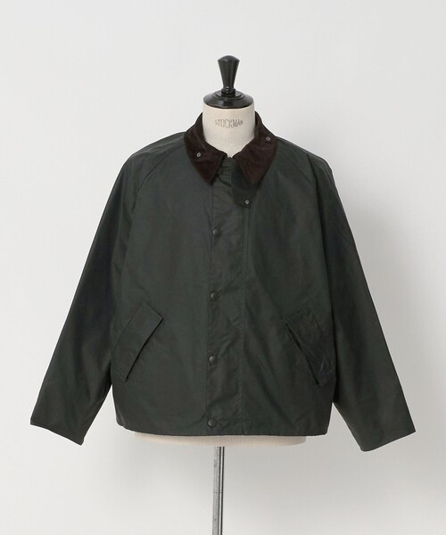 Barbour(バブアー)の「<Barbour>オーバーサイズ トランスポート ワックス ショート ジャケット(その他アウター・メンズ・オリーブ・40/36/38)」の6枚目の写真