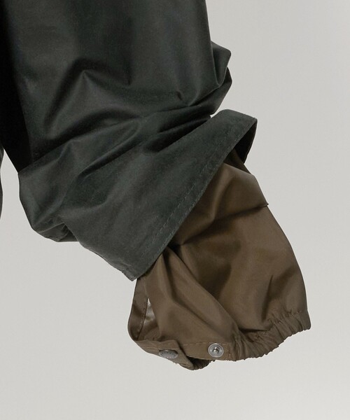Barbour(バブアー)の「<Barbour>オーバーサイズ トランスポート ワックス ショート ジャケット(その他アウター・メンズ・オリーブ・40/36/38)」の12枚目の写真