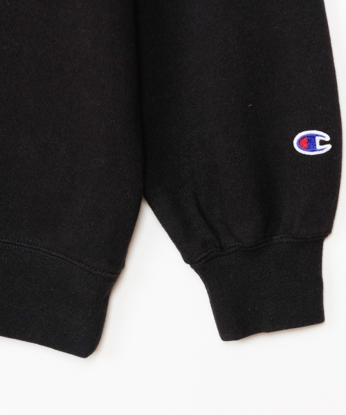 Champion(チャンピオン)の「チャンピオン Champion クルーネックスウェットシャツ C3-E006 CREW NECK SWEATSHIRT(スウェット・メンズ・ブラック・SS/LL/M/S/L)」の5枚目の写真