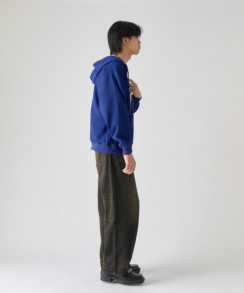 goocy(グーシー)の「【DISCUS】インレイ裏シャギーボンディングフーディー(パーカー・メンズ・ブルー/ブラック/グレー・MEDIUM/LARGE)」の19枚目の写真