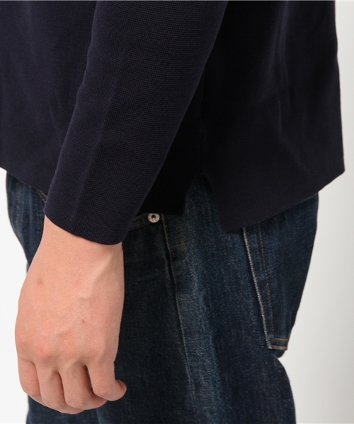 URBAN RESEARCH（アーバンリサーチ）の「UR ミラノリブロングスリーブカーディガン（カーディガン/ボレロ・メンズ・グレー/ネイビー・LARGE/MEDIUM）」の7枚目の写真