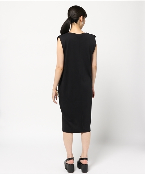 SLY（スライ）の「COTTON リヨセル MIDI OP-S（ワンピース・レディース・ホワイト/ライトブルー/ブラック/ライトベージュ/オレンジ・FREE）」の8枚目の写真