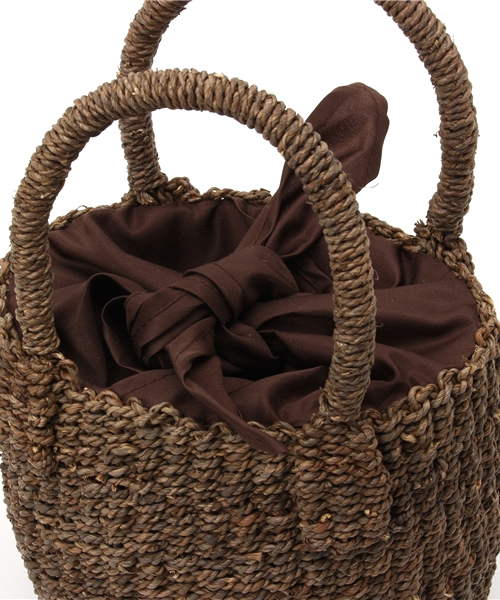 URBAN RESEARCH（アーバンリサーチ）の「UR カゴバック（かごバッグ・レディース・ナチュラル/ブラウン・FREE）」の7枚目の写真