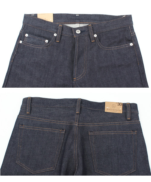 BEAUTY&YOUTH UNITED ARROWS（ビューティーアンドユースユナイテッドアローズ）の「BY セルビッチ　デニム　レギュラー ◆（デニムパンツ・メンズ・ネイビー・28inch/29inch/30inch/31inch/32inch/33inch/34inch）」の8枚目の写真