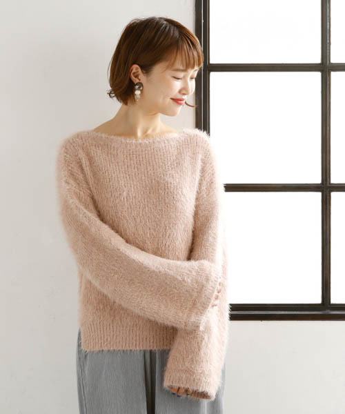 Kastane カスタネ の ラメシャギーニット ニット セーター Wear