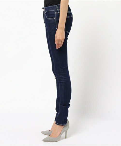 GYDA（ジェイダ）の「ワンウォッシュスキニ－デニムパンツ（デニムパンツ・レディース・ブラック/ライトブルー/インディゴブルー・X-SMALL/XX-SMALL/SMALL/MEDIUM）」の12枚目の写真