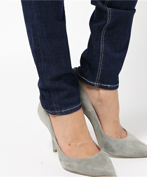 GYDA（ジェイダ）の「ワンウォッシュスキニ－デニムパンツ（デニムパンツ・レディース・ブラック/ライトブルー/インディゴブルー・X-SMALL/XX-SMALL/SMALL/MEDIUM）」の17枚目の写真