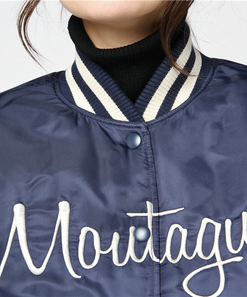 MOUSSY（マウジー）の「STARTER STADIUM M JACKET（その他アウター・レディース・ネイビー・FREE）」の8枚目の写真