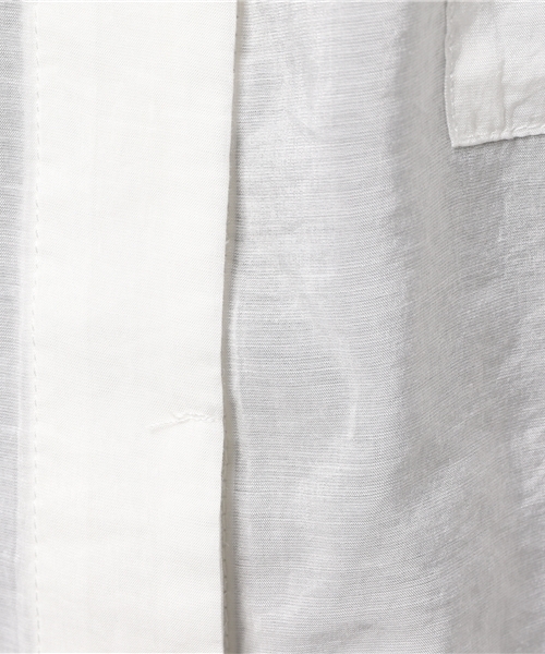 Heather(ヘザー)の「スキッパーフリルシャツ 747706(シャツ/ブラウス・レディース・ホワイト/ピンク系その他/カーキ/ライトピンク・FREE)」の13枚目の写真