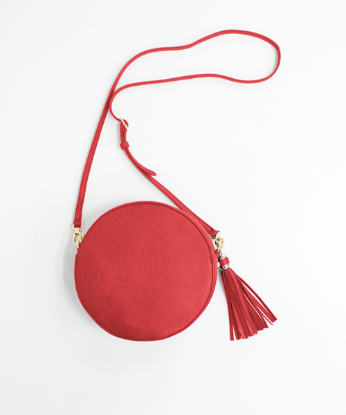 MONICA（モニカ）の「まんまるポシェット 2（ショルダーバッグ・レディース・ブラック/アイボリー/ピンク/レッド/シルバー/グレー/ゴールド/グリーン/イエロー/ゴールド系その他・FREE）」の7枚目の写真