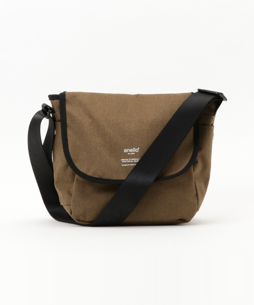 anello（アネロ）の「WEGO/anello高密度杢調ショルダーバッグ（ショルダーバッグ・メンズ・ブラック/ネイビー/ピンク/グレー/ブラウン/ブルー・FREE）」の4枚目の写真