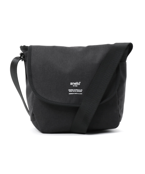 anello（アネロ）の「WEGO/anello高密度杢調ショルダーバッグ（ショルダーバッグ・メンズ・ブラック/ネイビー/ピンク/グレー/ブラウン/ブルー・FREE）」の2枚目の写真