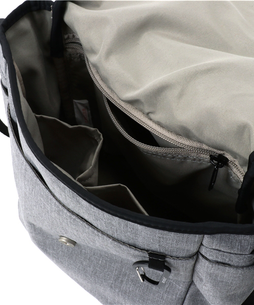 anello（アネロ）の「WEGO/anello高密度杢調ショルダーバッグ（ショルダーバッグ・メンズ・ブラック/ネイビー/ピンク/グレー/ブラウン/ブルー・FREE）」の14枚目の写真