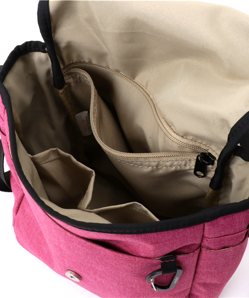 anello（アネロ）の「WEGO/anello高密度杢調ショルダーバッグ（ショルダーバッグ・メンズ・ブラック/ネイビー/ピンク/グレー/ブラウン/ブルー・FREE）」の16枚目の写真