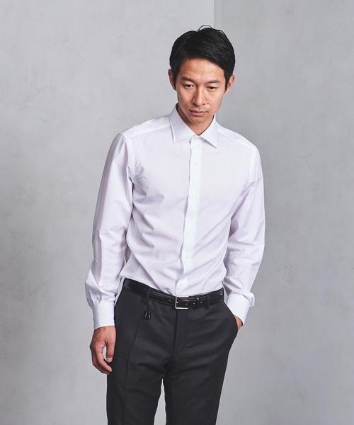 UNITED ARROWS(ユナイテッドアローズ)の「UADB ヤーンダイ ブロード セミワイド シャツ(シャツ/ブラウス・メンズ・ホワイト/ライトブルー・39cm/37cm/40cm/38cm/41cm)」の9枚目の写真