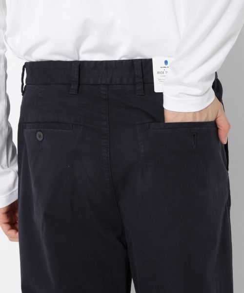 GLOBAL WORK(グローバルワーク)の「ストレッチセイヒンゾメワイドパンツ/759706(その他パンツ・メンズ・ベージュ/ネイビー/カーキ・LARGE/MEDIUM/SMALL/X-LARGE)」の10枚目の写真