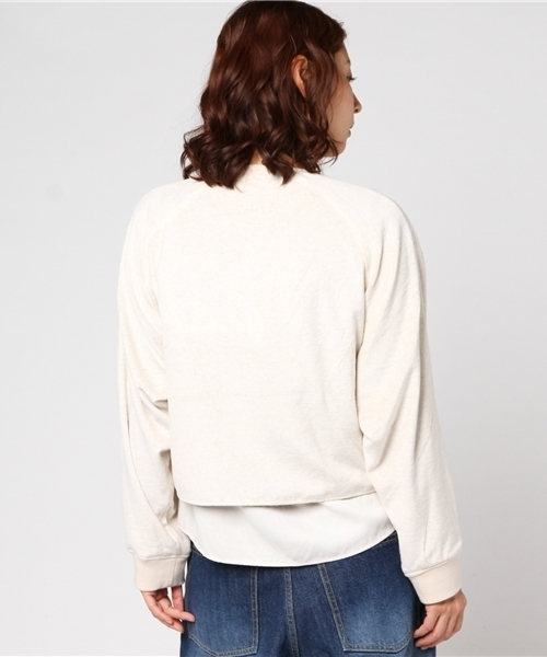 cepo(セポ)の「リバーシブルベロアブルゾン(ブルゾン・レディース・ネイビー/キャメル・M)」の5枚目の写真